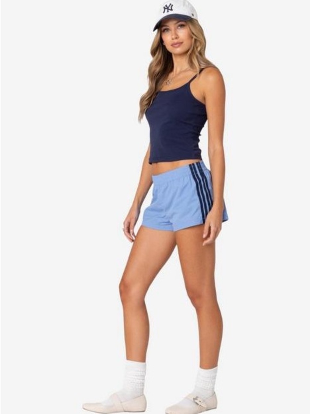 Edikted Nikki Nylon Shorts